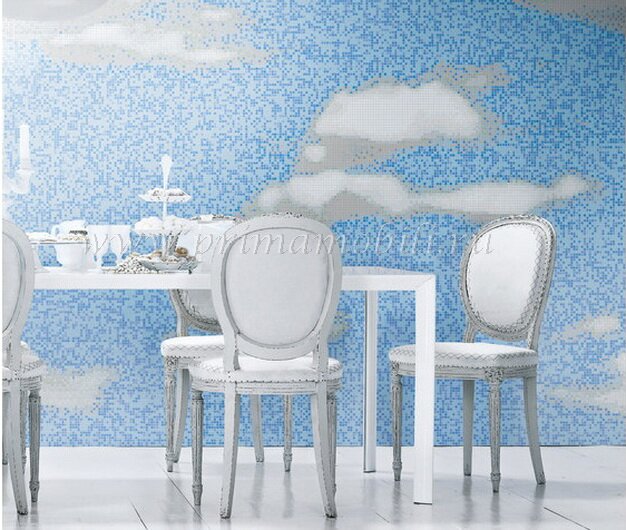 Bisazza мозаика с темой облаков